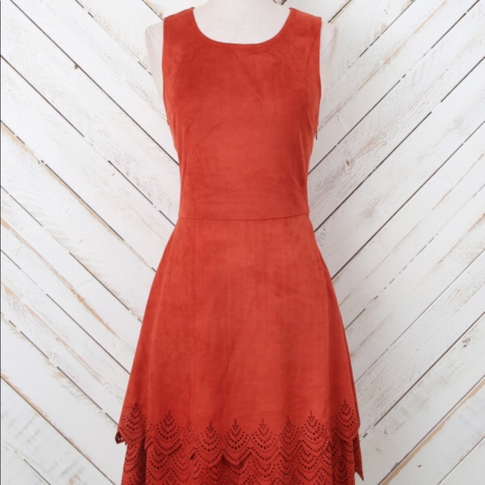 Altar’d State Pumpkin Tiered Dress